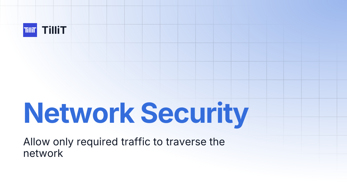 Network Security | TilliT